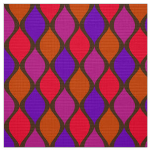 60s 70s super retro colour palette fabric