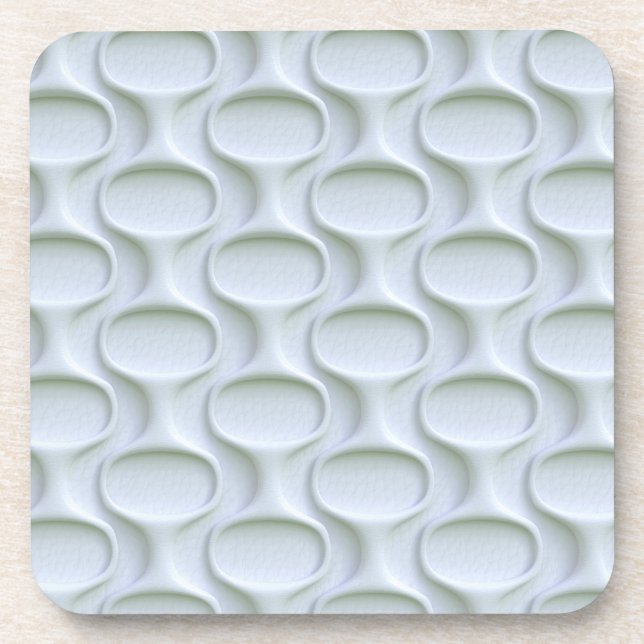 60s Mod Space Age Pattern Coaster (Front)