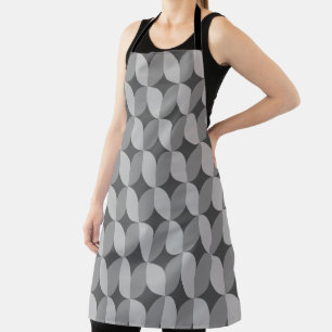 60s Mono Patterned Apron