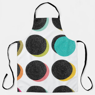 60s Polka Dots: Decorative Vintage Cheer. Apron