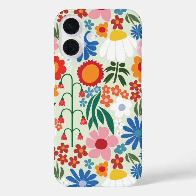 60s Retro Summer Case-Mate iPhone Case (Back)