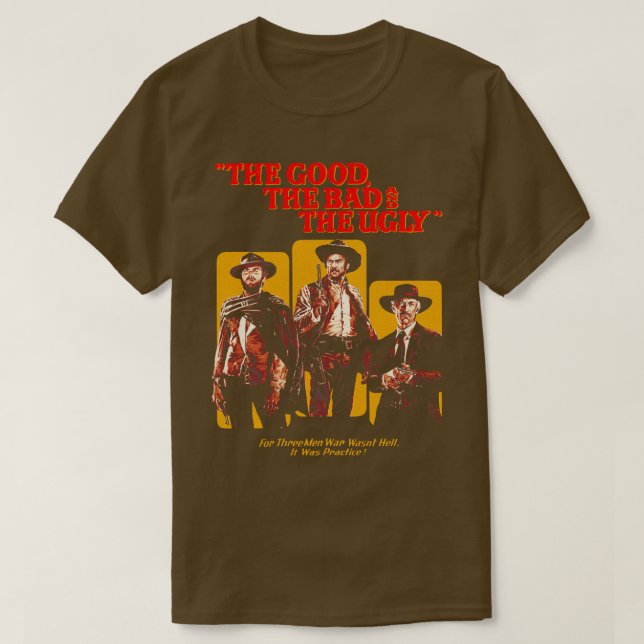 60s The Good The Bad The Ugly T-Shirt (Design Front)