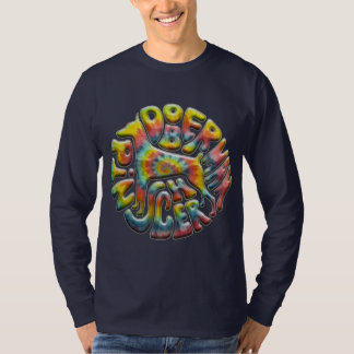 60's Tie-Dye Doberman T-Shirt