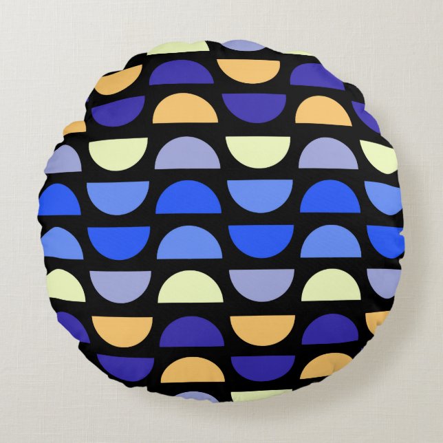 60s Vibe #38 Round Cushion (Front)