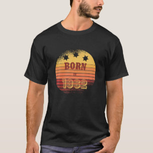 60Th Anniversary Classic Retro Vintage Sunset Birt T-Shirt