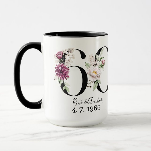 60th Anniversary Coffee Mug (Left)