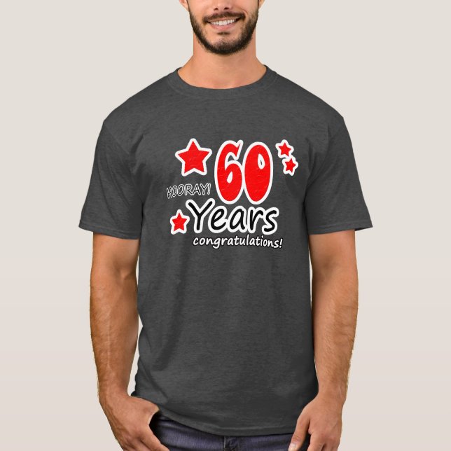 60th anniversary gift T-Shirt (Front)
