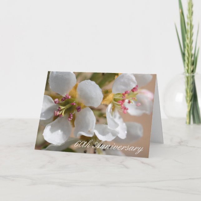 60th Anniversary Greeting Card (Front)