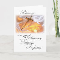 60th Anniversary of Religious Life, for a Nun