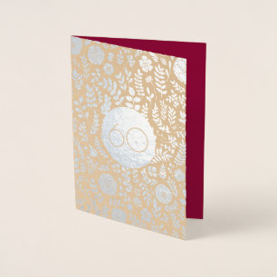 60th Anniversary Real Foil Luxury Greeting Cards