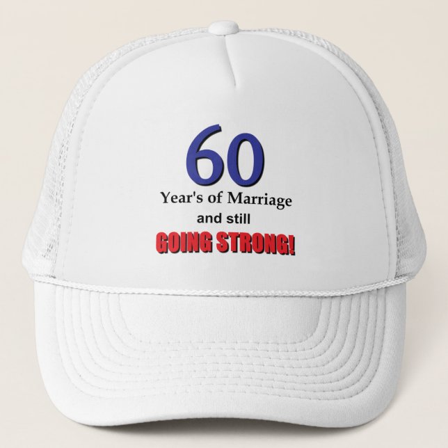 60th Anniversary Trucker Hat (Front)