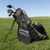 60th Birthday 1963 Add Name Legendary Black Gold