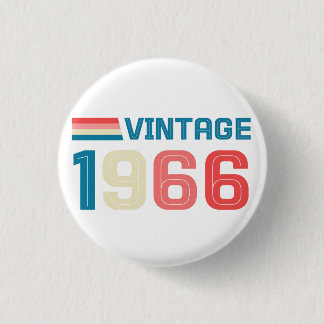 60TH BIRTHDAY 3 CM ROUND BADGE