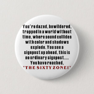 60th Birthday 6 Cm Round Badge