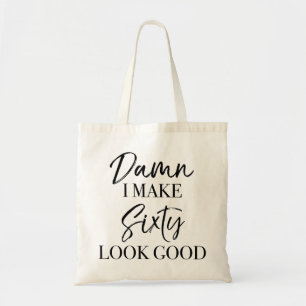 60th Birthday Attitude Tote Bag