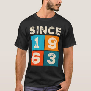 60th Birthday Awesome Since 1963 T-Shirt