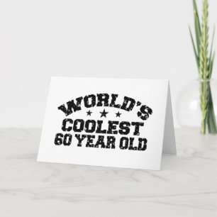 60th Birthday Card