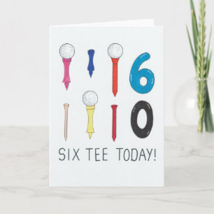 60th Birthday  Card