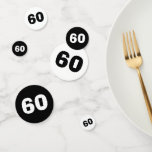 60th Birthday Confetti<br><div class="desc">60th Birthday Party Supplies.</div>