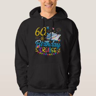 60th Birthday Cruise B-Day Party Men Hoodie