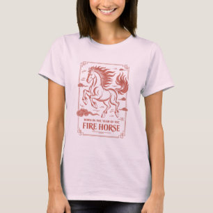 60th Birthday Fire Horse Chinese Zodiac 2026 Lunar T-Shirt