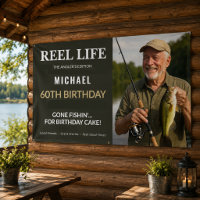 60th Birthday Fishing Party Reel Life Photo