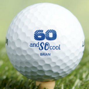 60th Birthday Gift for Neighbour – So Cool Golf Balls