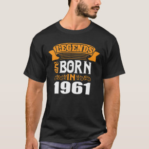 60Th Birthday Gift Idea Vintage 1961 Gift Men Wome T-Shirt