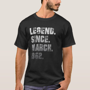 60Th Birthday Gifts 60 Years Old Legend Since Marc T-Shirt