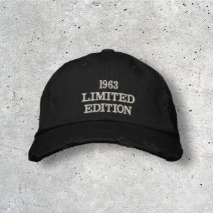 60th Birthday Golfer Limited Edition Funny  Embroidered Hat