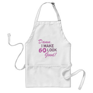 60th Birthday Humour Standard Apron