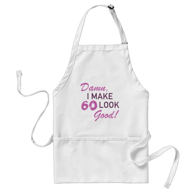 60th Birthday Humour Standard Apron (Front)