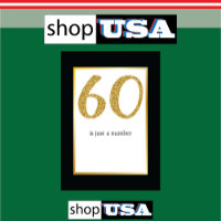 60th Birthday Just a Number Sarcastic Funny Joke