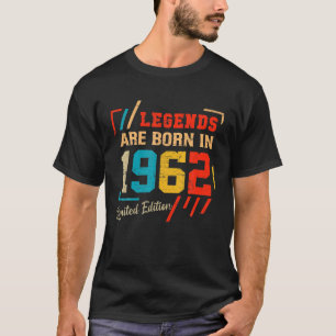 60Th Birthday Legends Born In May 1962 Gifts 60 Ye T-Shirt