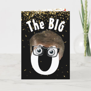 60th Birthday Man On Black Card