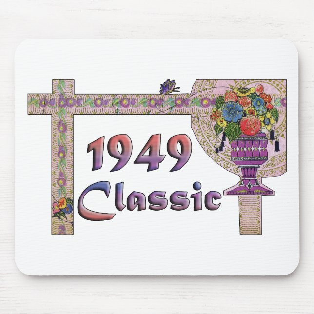 60th Birthday Mouse Pad (Front)