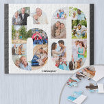 60th Birthday Number 60 Photo Collage 15 Photo<br><div class="desc">Create your own photo puzzle for a unique 60th birthday gift. Holding 15 custom photos, the photo puzzle can be further personalised with a name and date of birth. The number 60 photo collage has a variety of landscape, square and portrait photos, giving you lots of flexibility in placing your...</div>