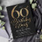60th Birthday Party Black & Gold
