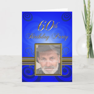 60th Birthday party Invitation