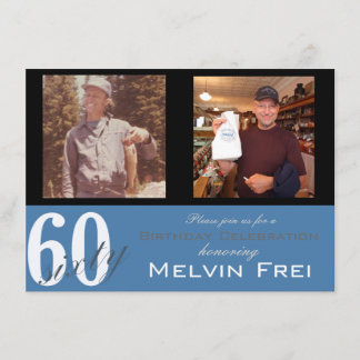 60th Birthday Party Invitation