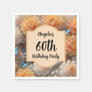 60th Birthday Party Napkin