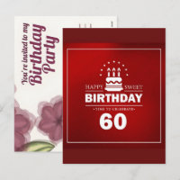 60th Birthday Personalised Gifts: Celebrate 60 Yea