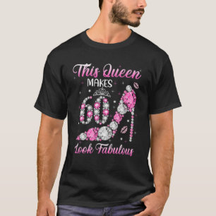 60Th Birthday S For Women Queens 1962 Diamond High T-Shirt