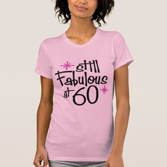 60th Birthday T-Shirt (Front)