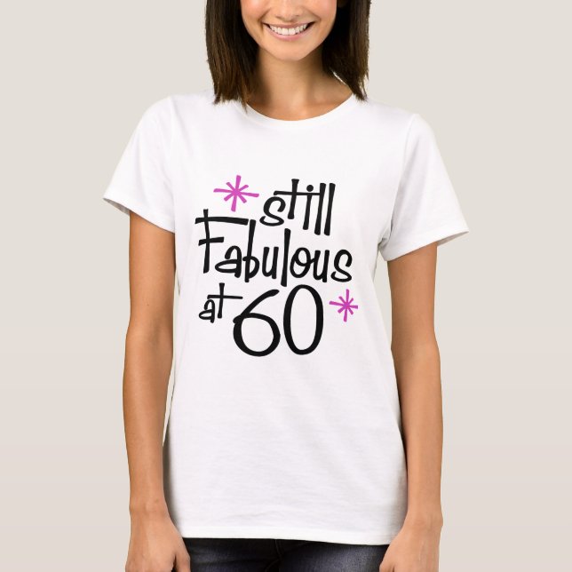 60th Birthday T-Shirt (Front)
