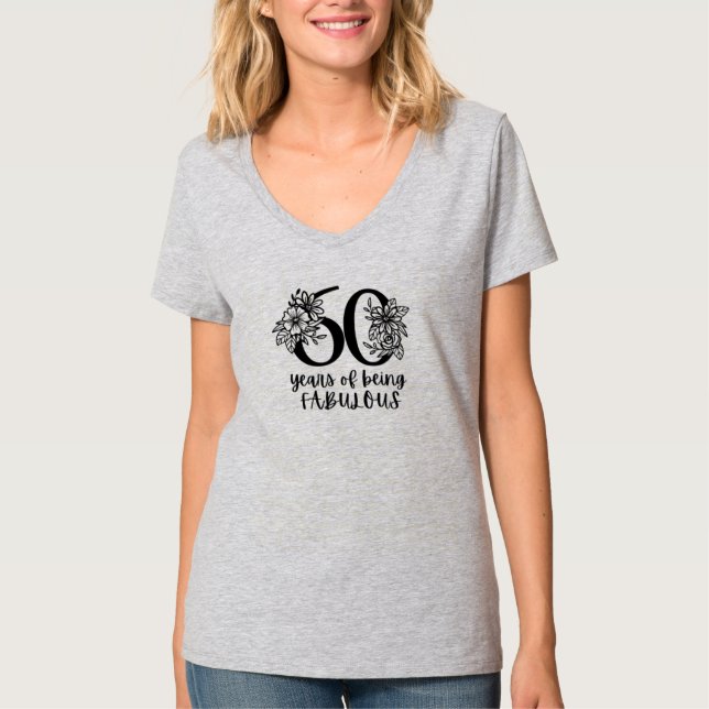 60th Birthday T-Shirt (Front)