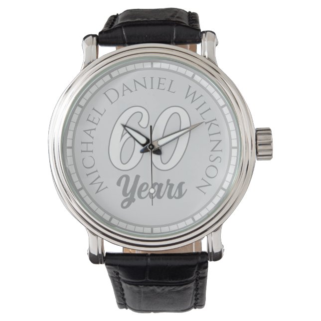 60th Birthday Watch (Front)