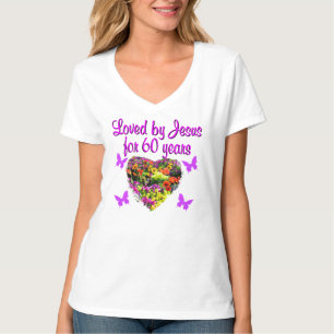 60TH BIRTHDAY WILD FLOWER PHOTO T-Shirt