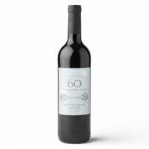 60th Diamond Anniversary Stylish Personalised Gift