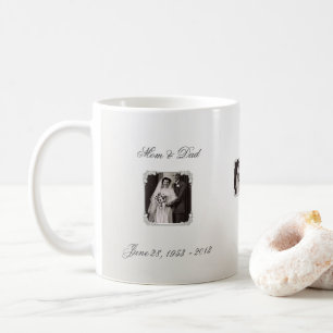 60th Diamond Wedding Anniversary Photo Mug